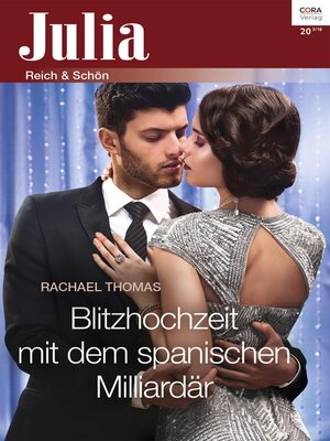 cover image of Blitzhochzeit mit dem spanischen Milliardär